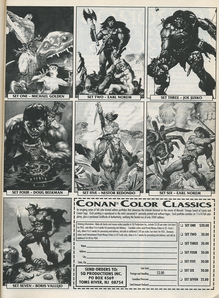 Read online The Savage Sword Of Conan comic -  Issue #187 - 63