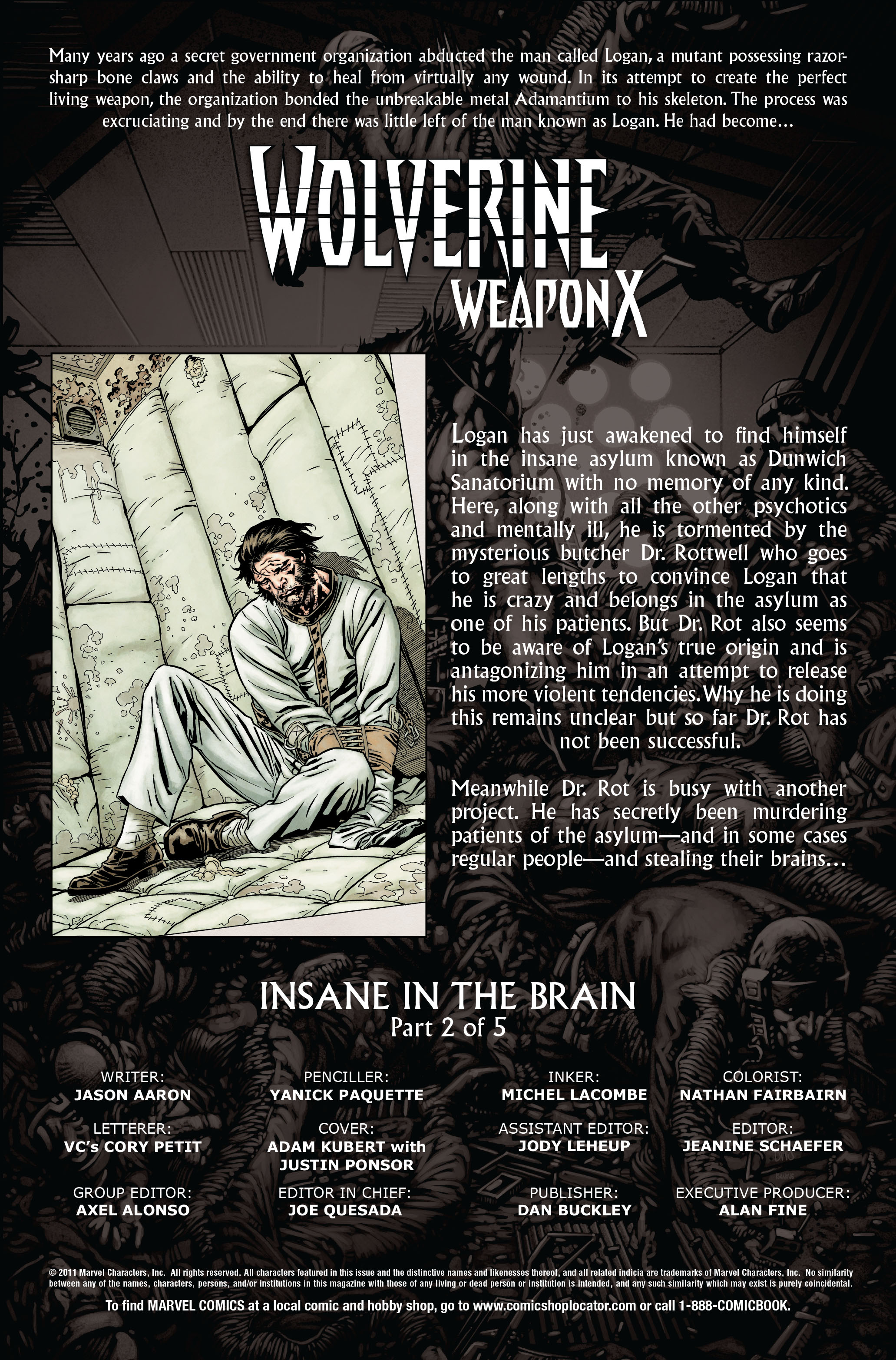 Read online Wolverine: Weapon X comic -  Issue #7 - 2