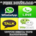 Download Aplikasi Messenger WeChat, Kakaotalk, WhatsApp dan Line