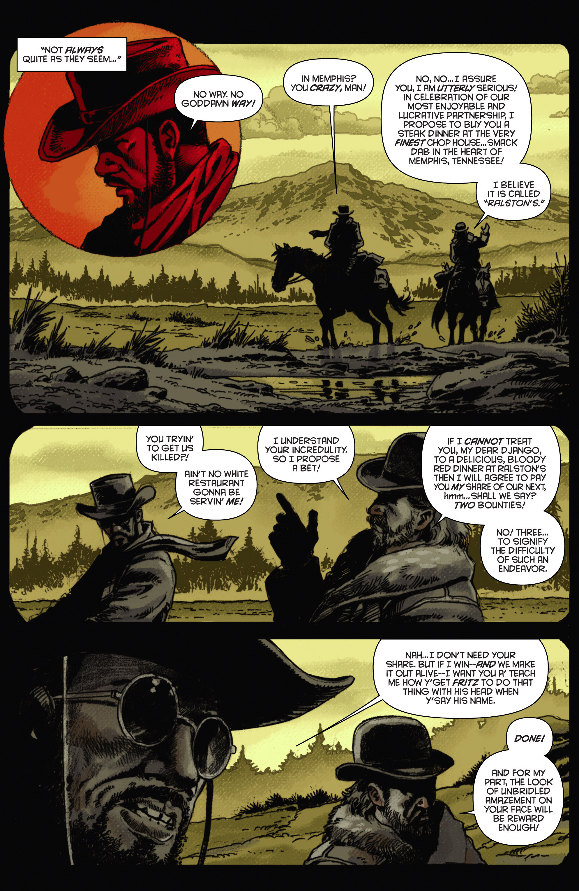Read online Django/Zorro comic -  Issue #5 - 11