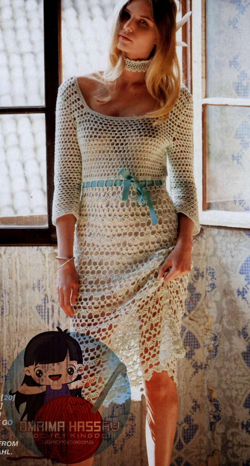 crochet kingdom (E.H) Crochet Dress ♥