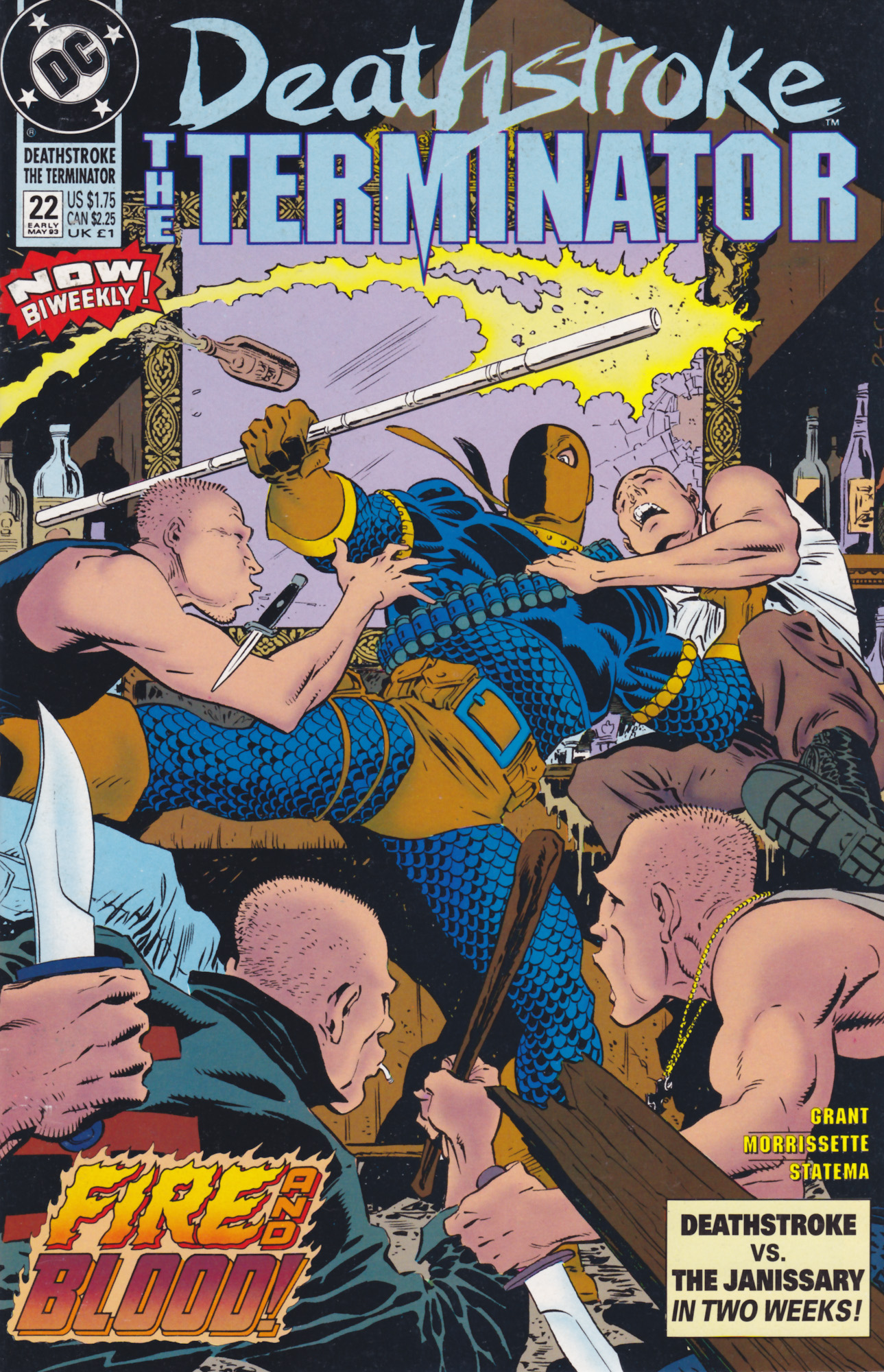 Read online Deathstroke (1991) comic -  Issue #22 - 1