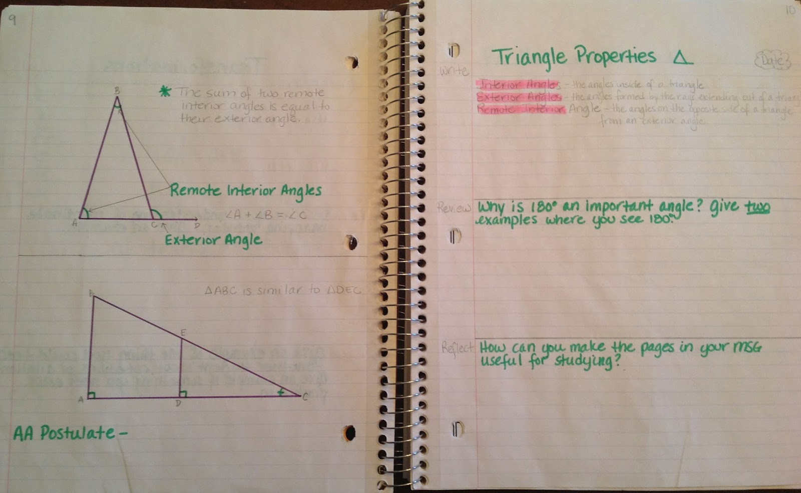 Mission: Math: After the Start: Interactive Notebooks - What I've Learned