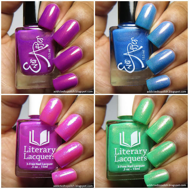 ever after polish and literary lacquers peter rabbit quartet