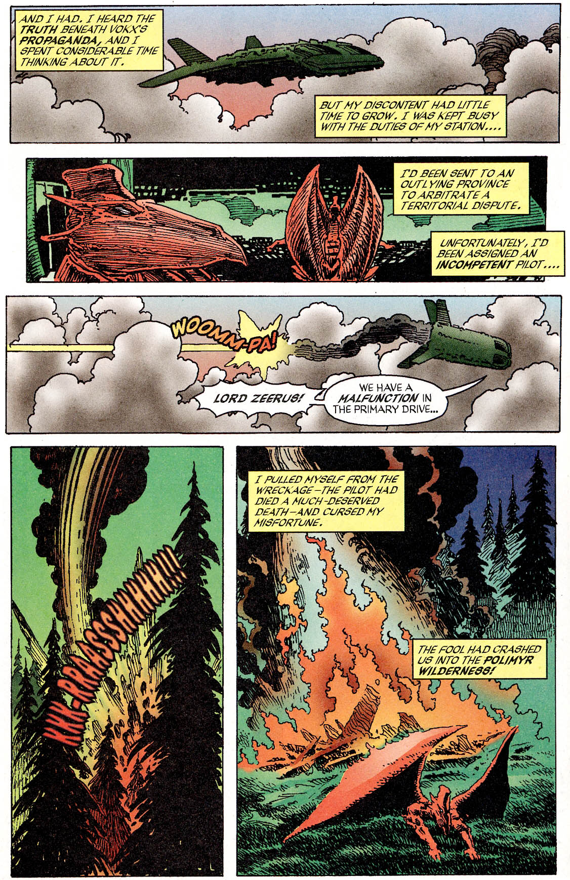 Read online Leonard Nimoy's Primortals (1996) comic -  Issue #7 - 11