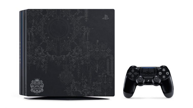 هذا هو الشكل النهائي للنسخة الخاصة لجهاز PS4 بألوان لعبة Kingdom Hearts 3 و الموجهة للجمهور الغربي ..