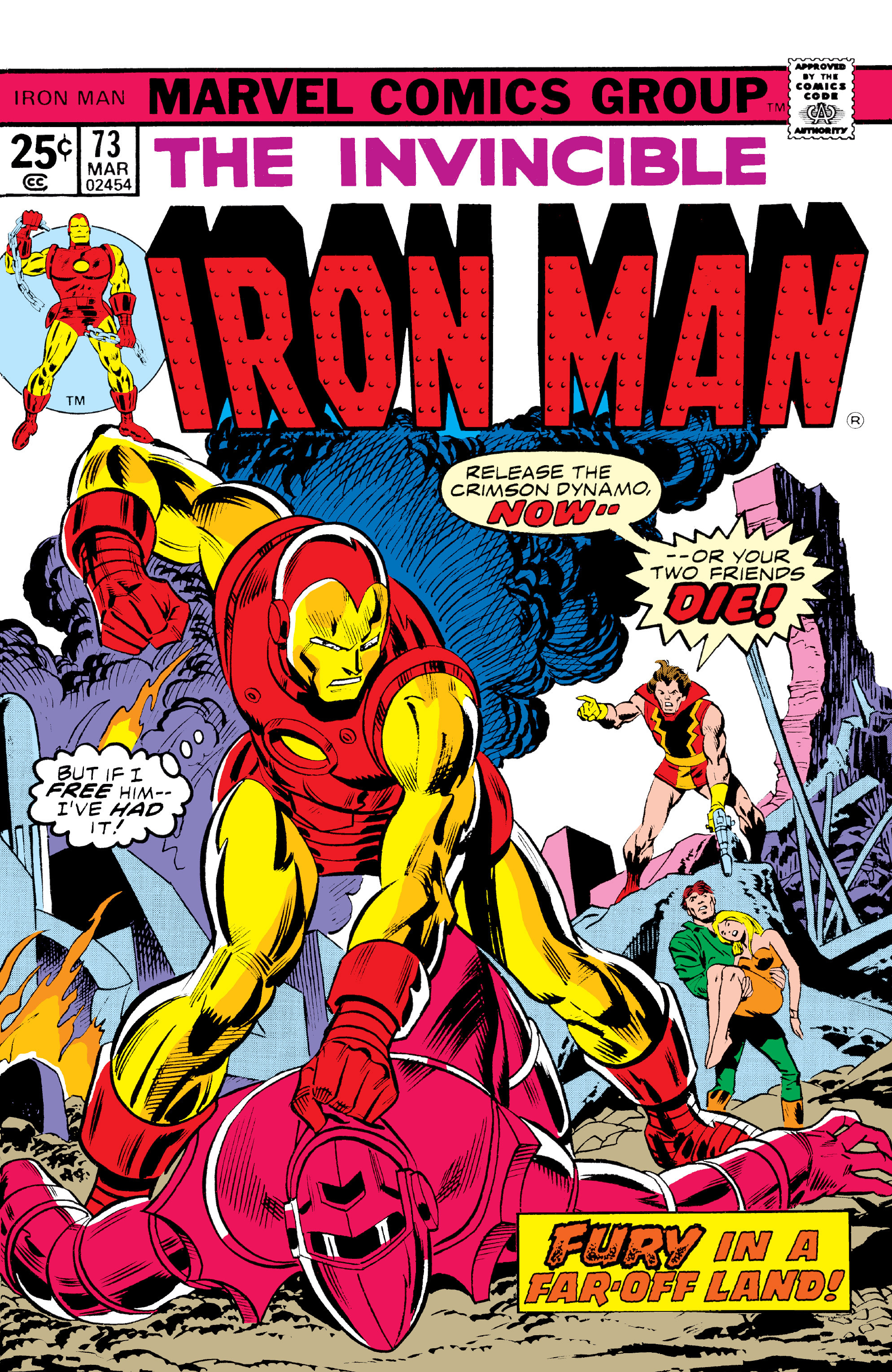 Read online Iron Man (1968) comic -  Issue #73 - 1