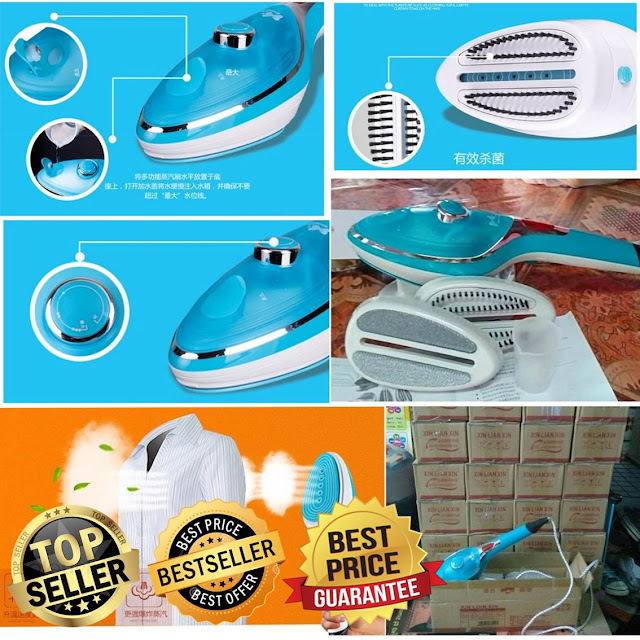 PEMBORONG MURAH MALAYSIA (As Seen On TV Malaysia) STEAM Q IRON STEAMER