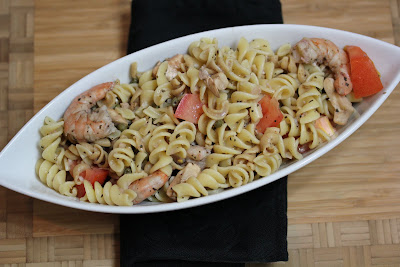 rotini with shrimp