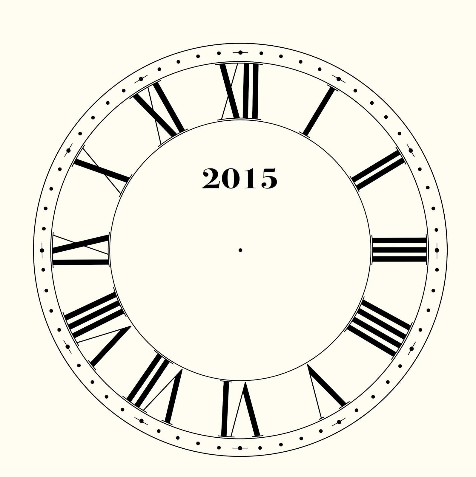 The Urban Yeoman Isaac Newton Young's Shaker Wall Clock Face