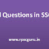 SSC CGL Exam Previous Asked Questions PDF