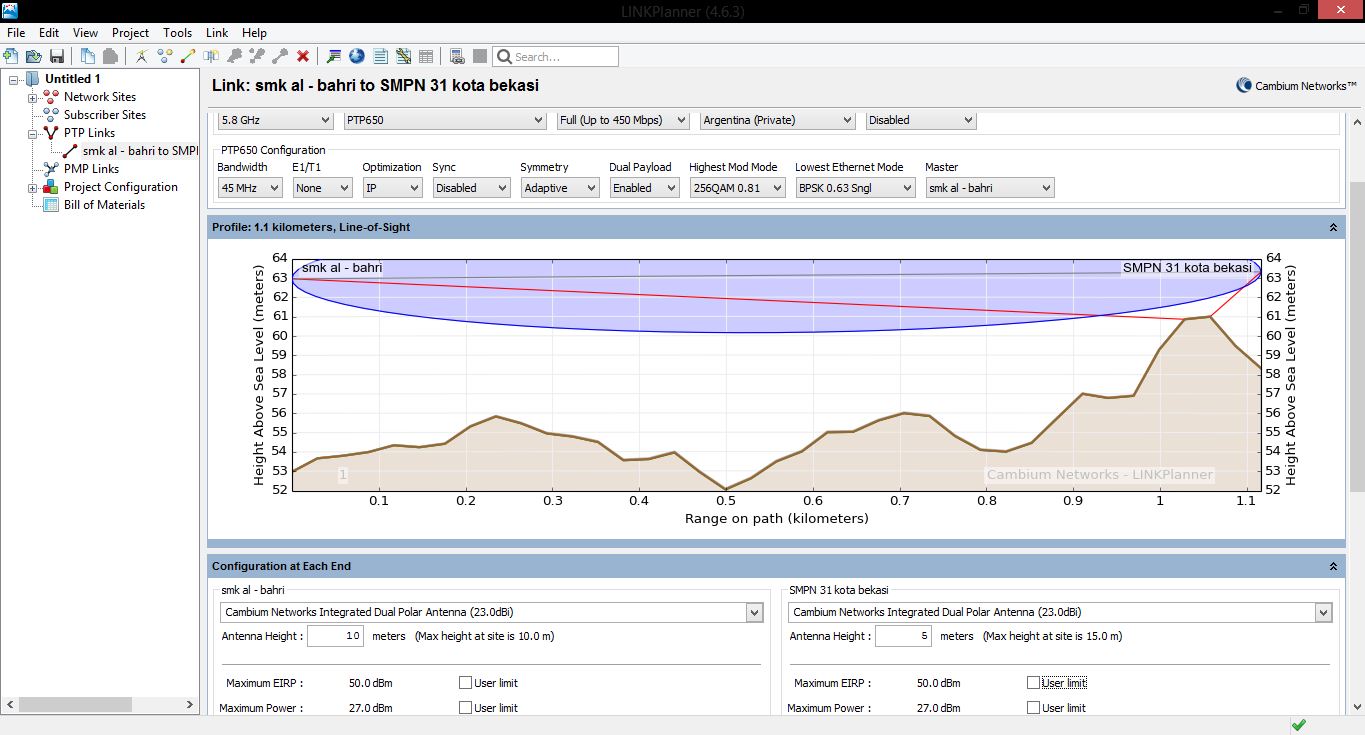 Konfigurasi Cambium LinkPlanner | TempatnyaBERBAG!
