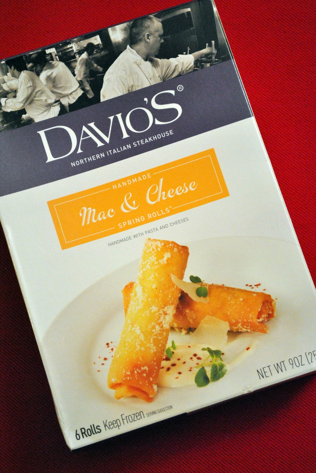 Foodette Reviews Davio's Northern Italian Macaroni and Cheese Spring Rolls