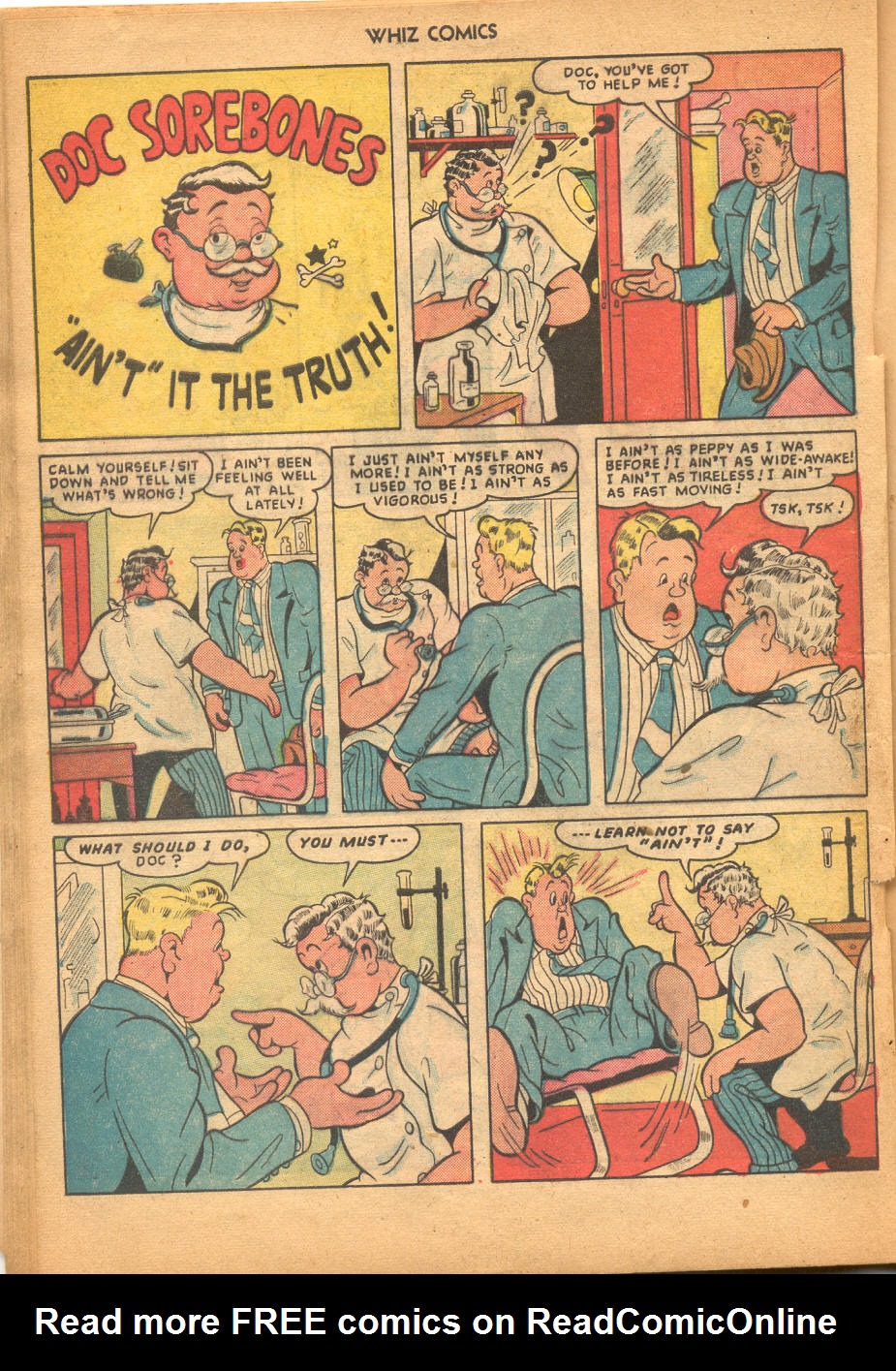 Read online WHIZ Comics comic -  Issue #113 - 28