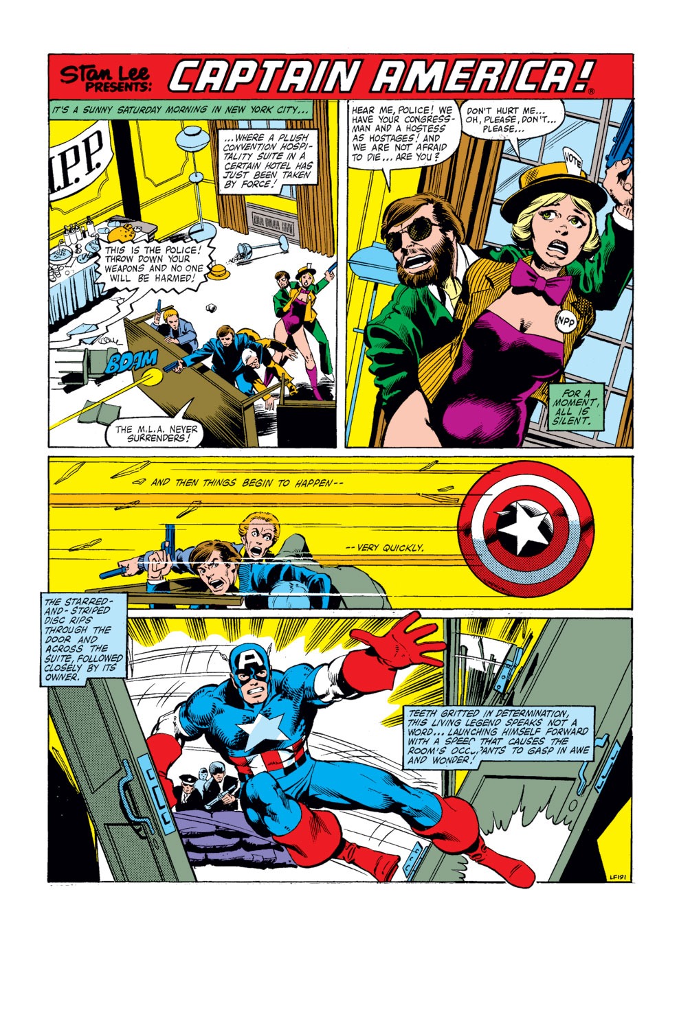 Read online Captain America (1968) comic - Issue #250 - 2