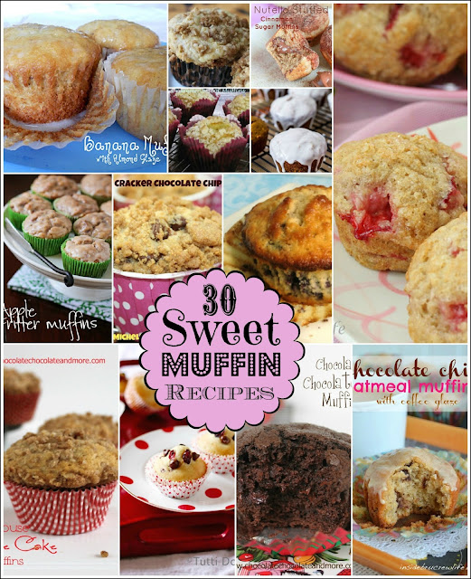 Muffin Collage with words