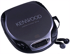 卓上オーディオ (Tabletop Audio): KenwoodのポータブルCDプレイヤー（1998年）
