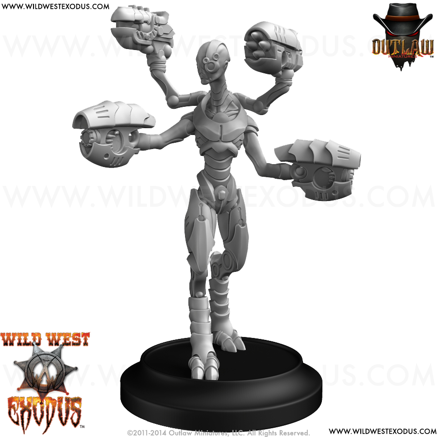 Tabletop Fix: Outlaw Miniatures - New Wild West Exodus Previews