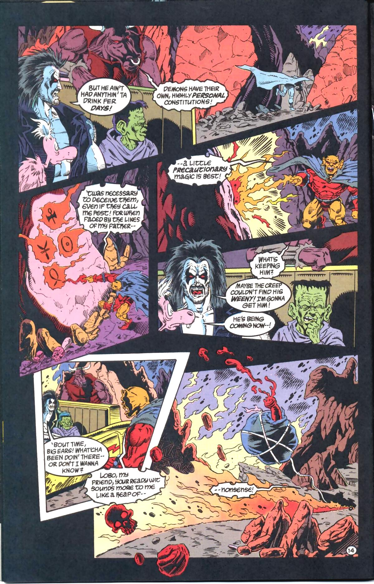 Read online The Demon (1990) comic -  Issue #38 - 15