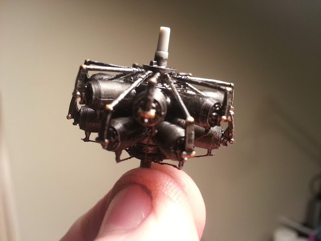 1/32 scale Radial engine from Wingnut Wings Fokker E.IV