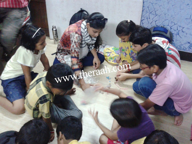 The RAAH (NGO) had a workshop of Friendship Day. In order to tell all about how Friendship Day was started the RAAH placed Friendship Day Workshop and in the workshop class taught students to make the Friendship Band with used Waste Material to encourage the children make clean in India. Like and Subscribe JOIN US & SUPPORT US