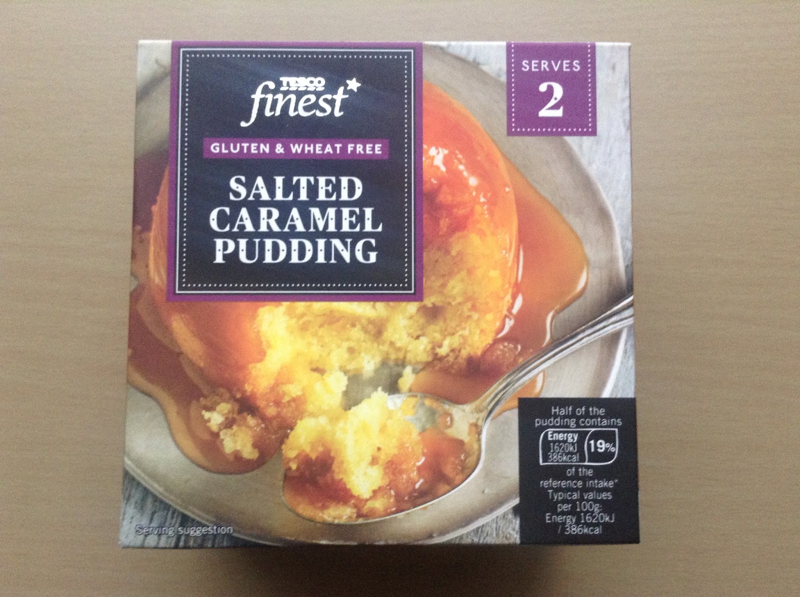 Tesco Finest Free From Salted Caramel Pudding
