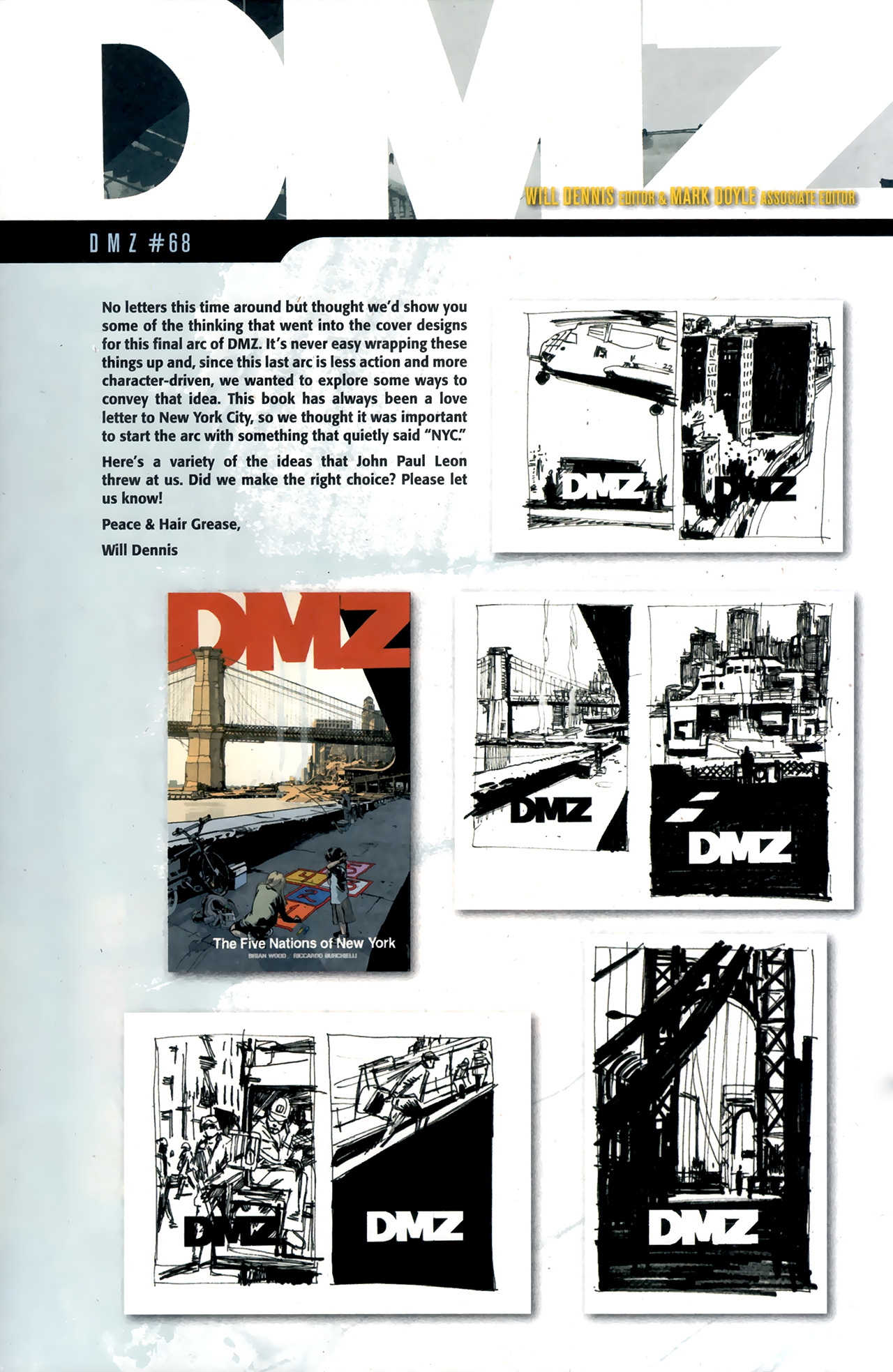 Read online DMZ (2006) comic -  Issue #68 - 22