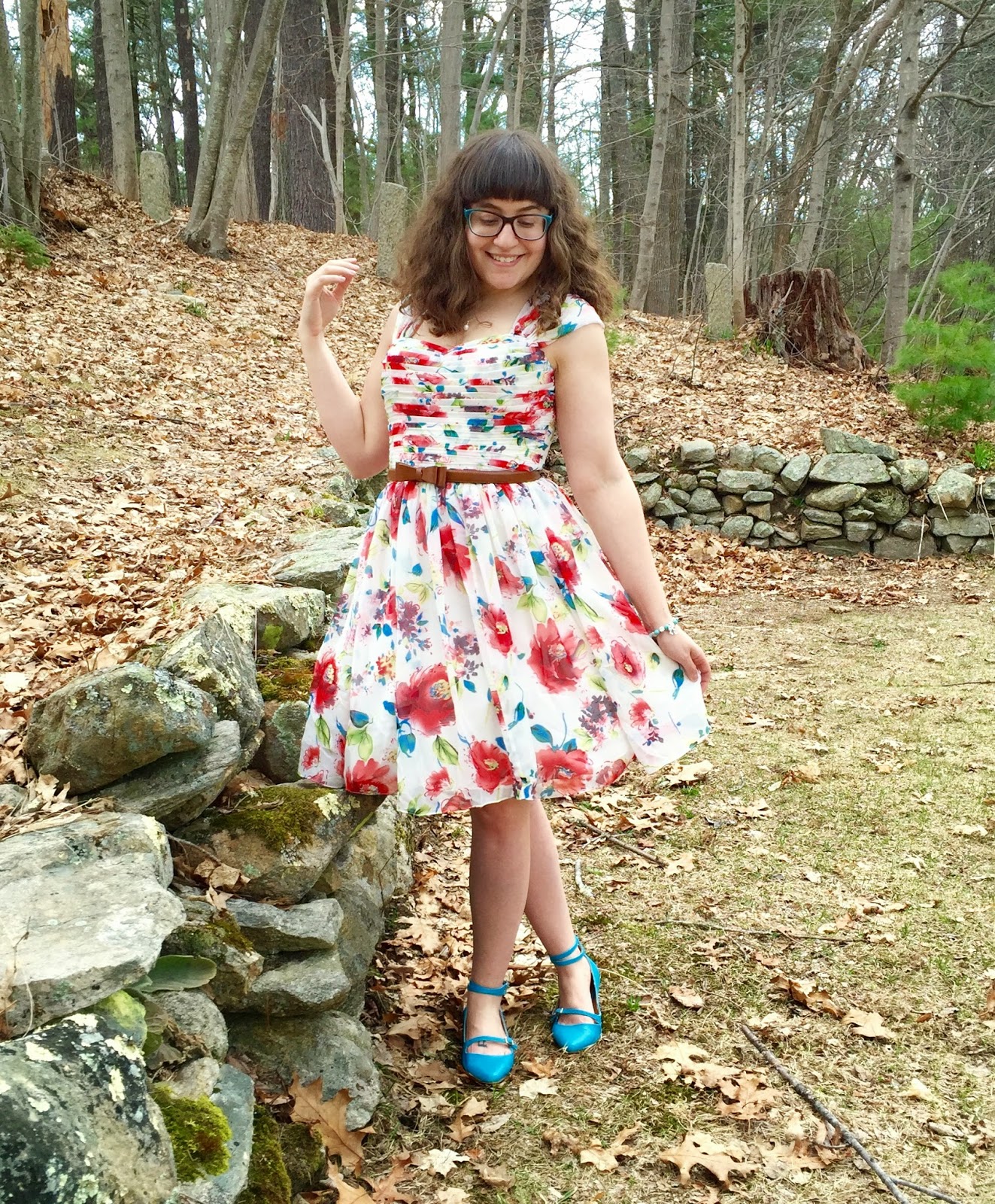 In a Nutshell...: Unique Vintage's Dress of the Month Club: April
