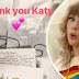 Taylor Swift posts apology letter from Katy Perry