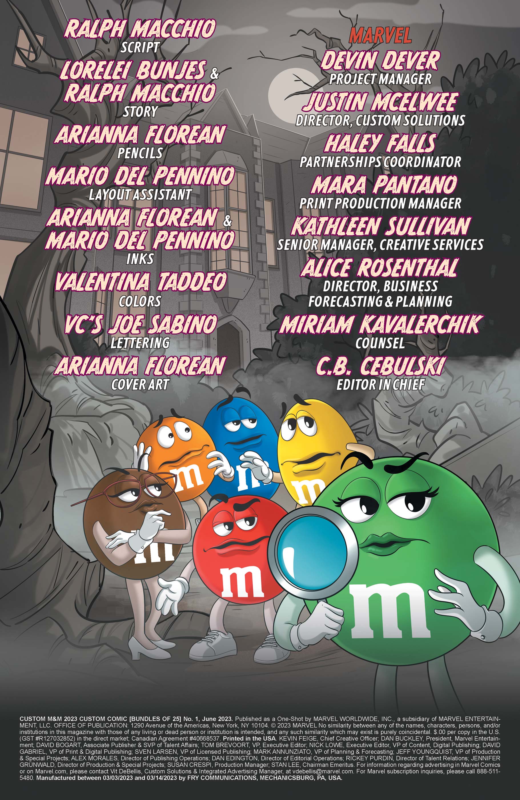 Read online M&Ms - Mistaken Identity comic -  Issue #1 - 2