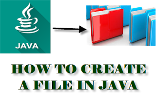 How to create a file in Java - Learn Java Programing