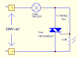 Triac Light Switch as a dimmers circuit