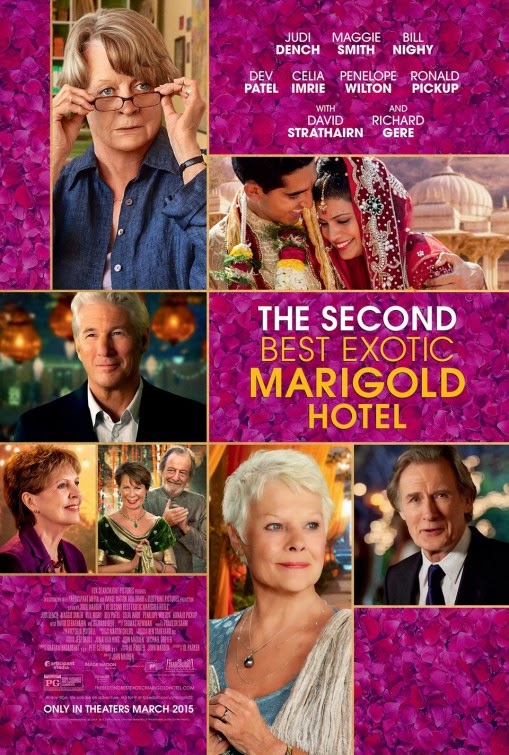 Second Best Exotic Marigold Hotel movie poster
