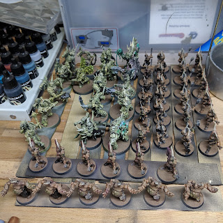 Painting bone remains one of my favorite things to do All models with the bone painted