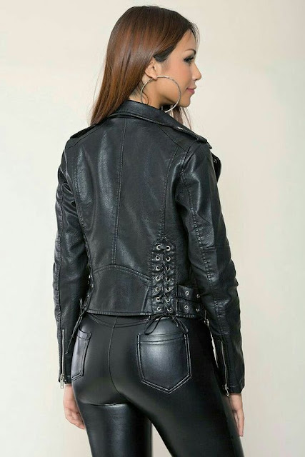 Lovely Ladies in Leather: Leather/Shiny Ass Part 21