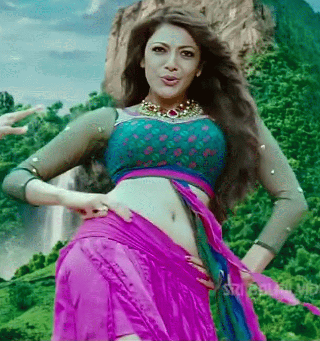 Kajal Agarwal Hot Sexy Imagesbest Navel And Cleavage Showing Photos