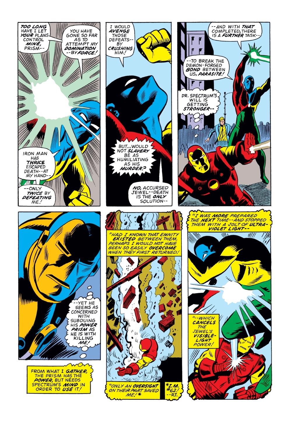 Read online Iron Man (1968) comic -  Issue #65 - 3