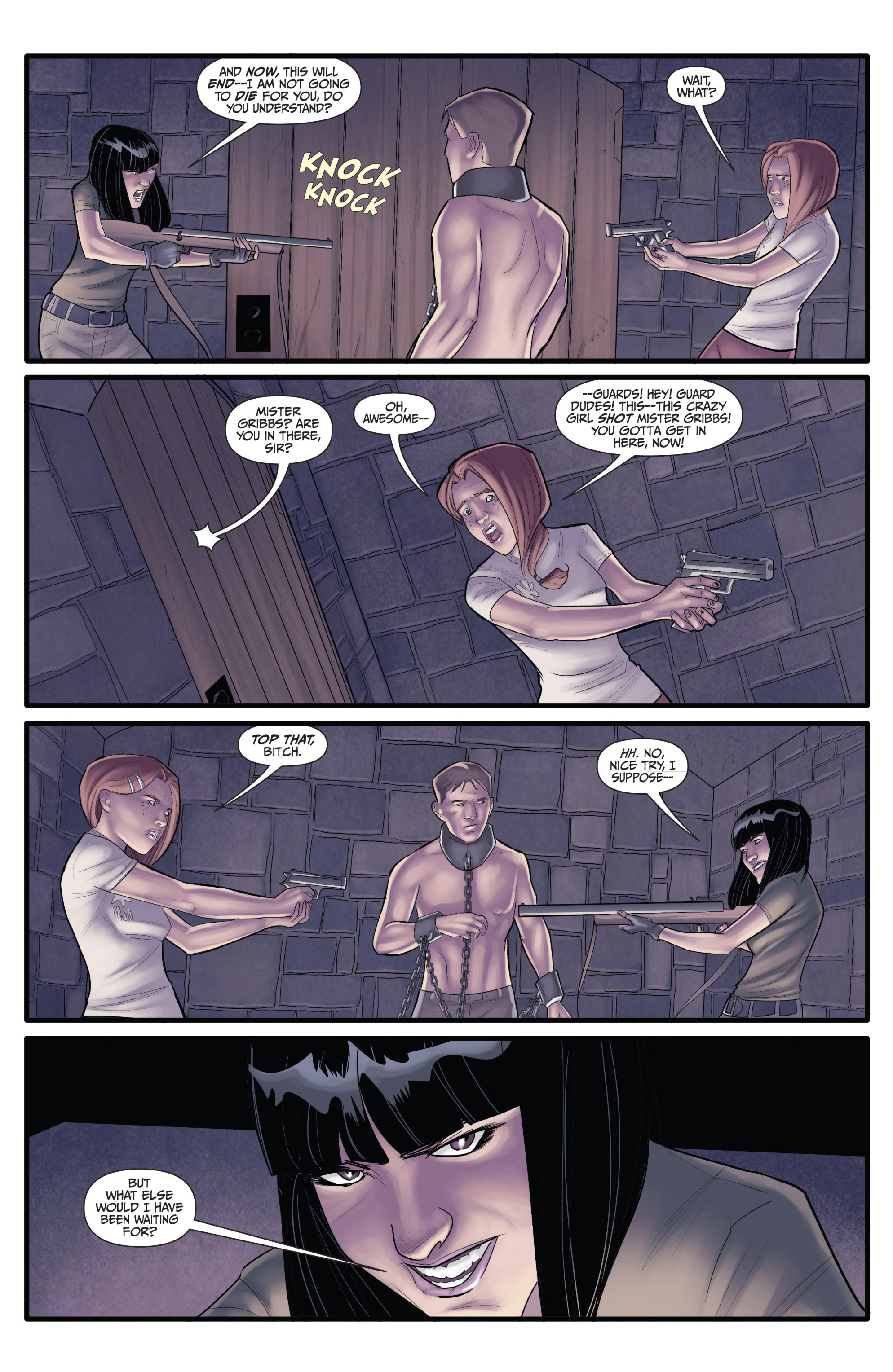 Read online Morning Glories comic -  Issue #27 - 25