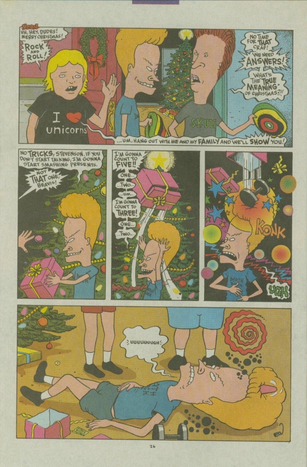 Read online Beavis and Butt-Head comic -  Issue #12 - 26