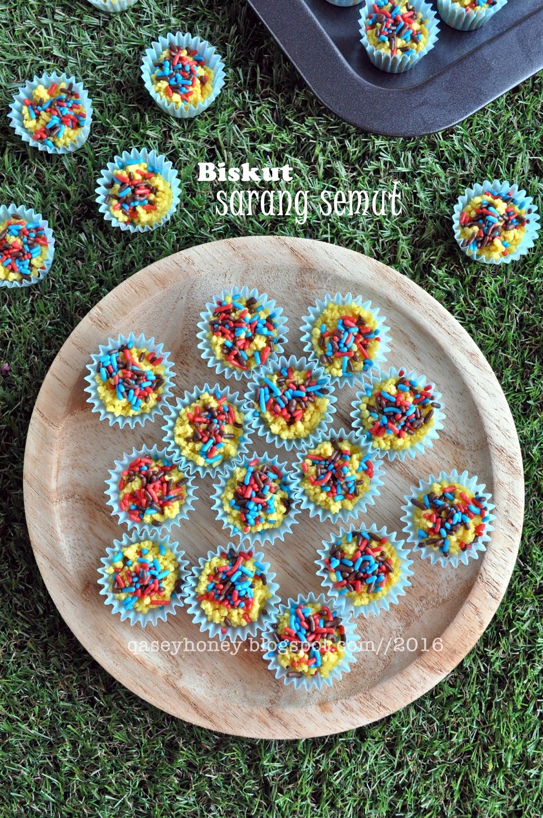 Biskut Sarang Semut Qasey Honey