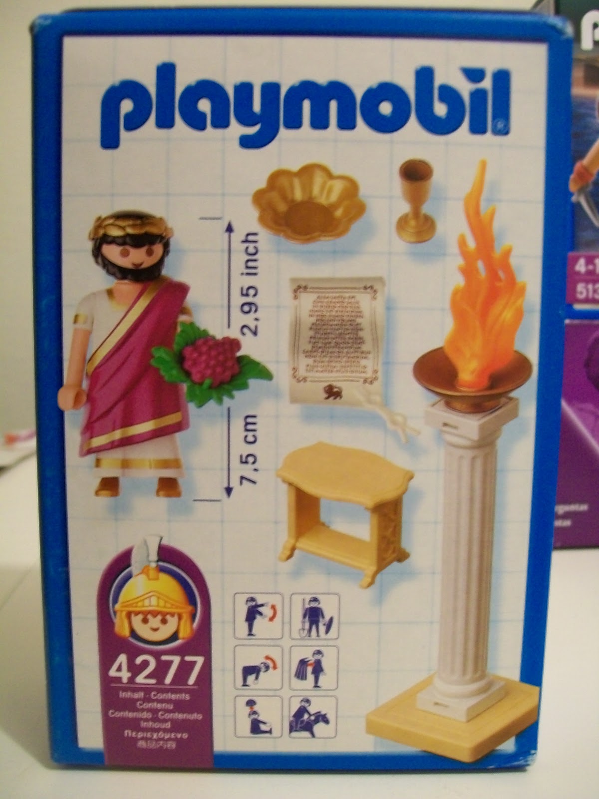 Playmobil 4277 - Roman Emperor Julius Caesar - 2005