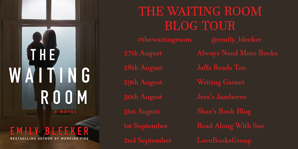 Jaffareadstoo Blog Tour The Waiting Room By Emily Bleeker