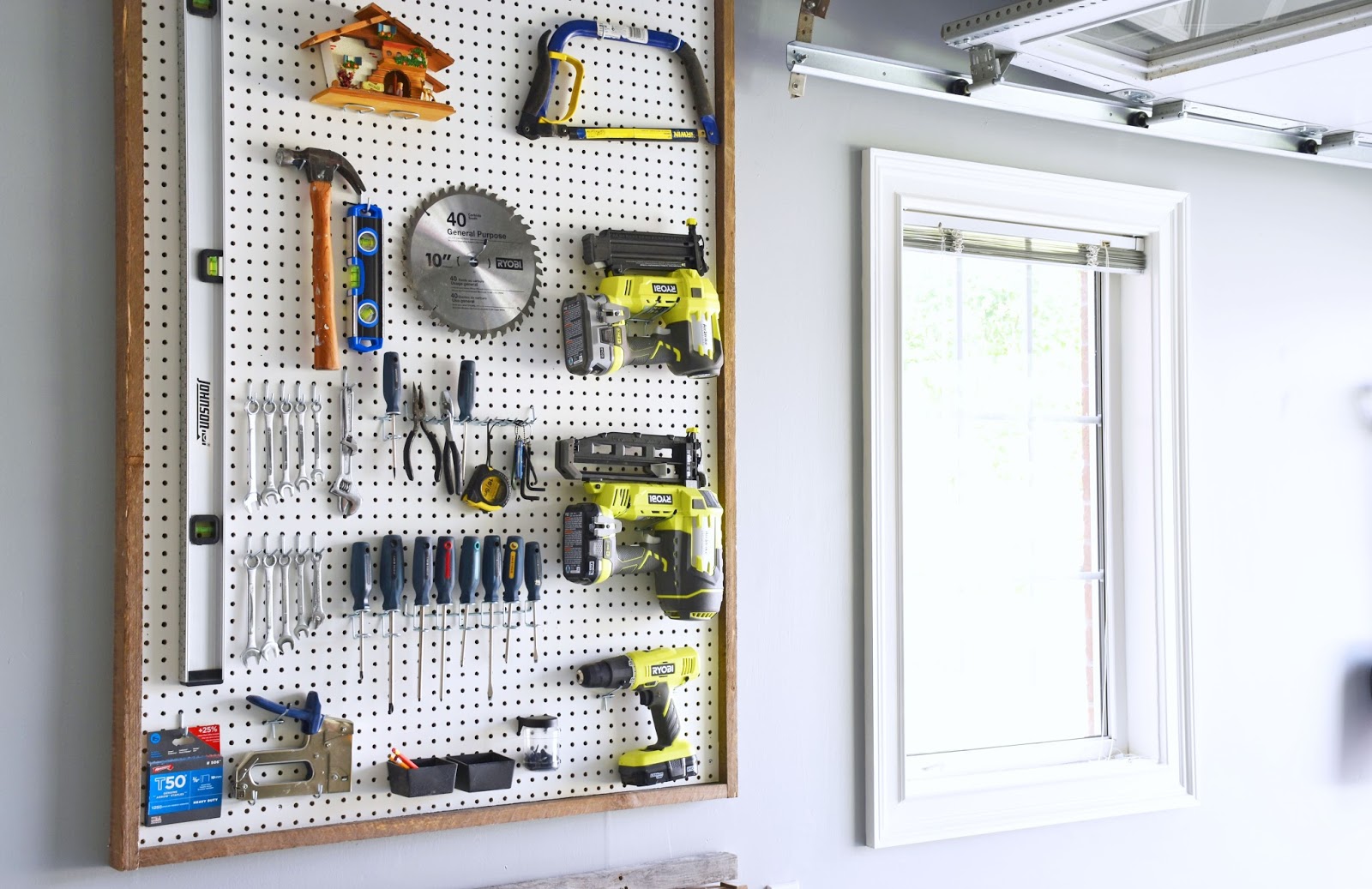 Pegboard Set with Accessories for Craft Room Organizing – MadamSew