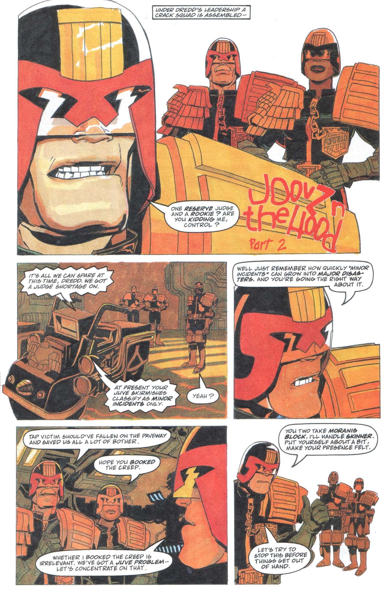 Read online Judge Dredd: The Complete Case Files comic -  Issue # TPB 17 (Part 1) - 127