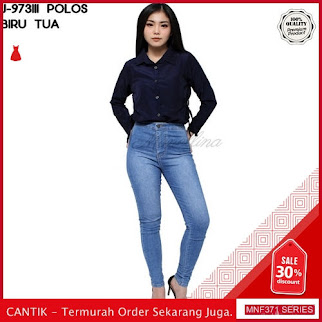 MNF371J78 Jeans Polos Wanita 973111 Denim Highwaist Skinny 2019 BMGShop