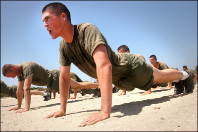 Pompes à l'armée Pompes à l'armée