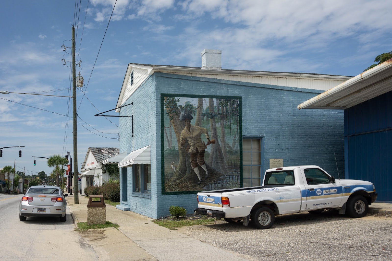 Charleston Daily Photo Swamp Fox Murals Summerton, SC