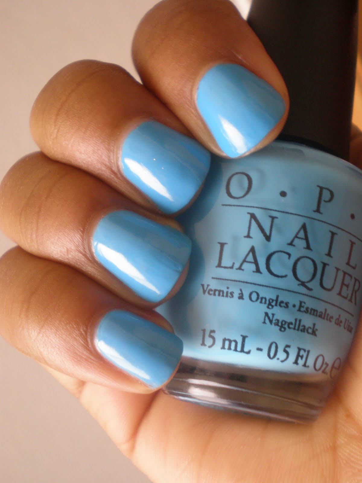 OPI-No Room for the Blues & Silver Shatter