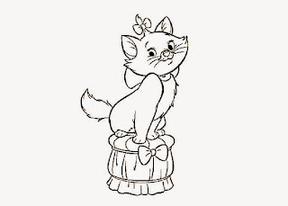 Cute cat coloring page | Free Coloring Pages and Coloring Books for Kids