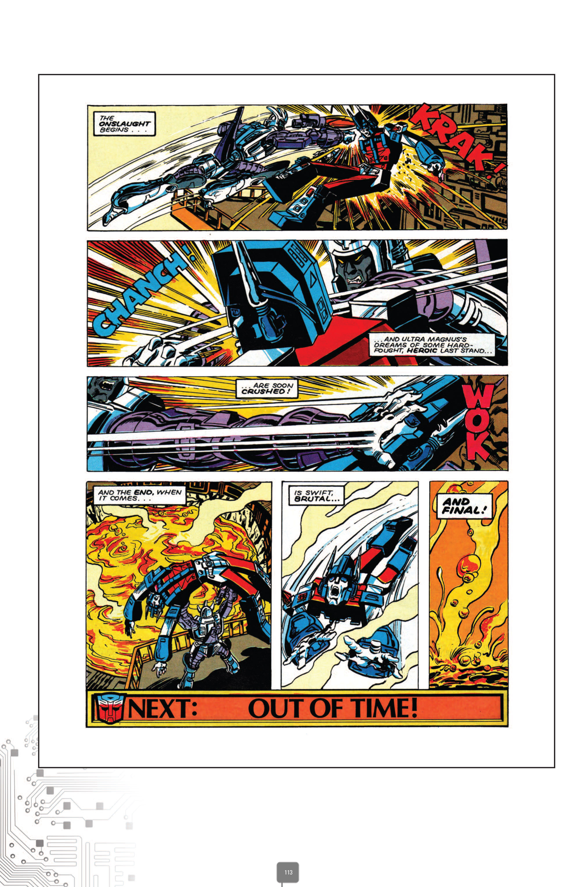 Read online The Transformers Classics UK comic -  Issue # TPB 4 - 113